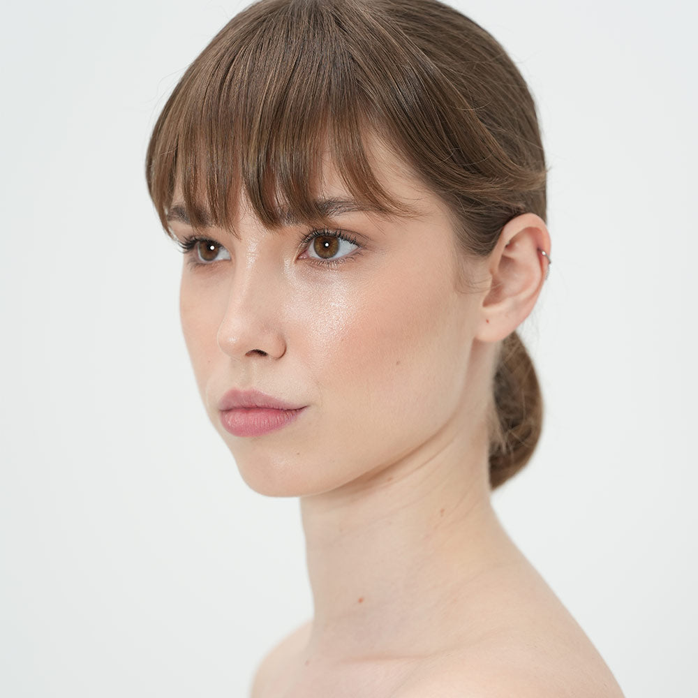 Shot of woman in 3/4 angle